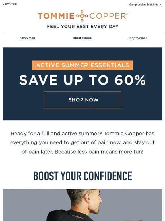 Don’t Wait! Save up to 60% on Summer Essentials