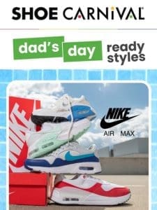 Don’t miss Nike Air Max starting at $59.98!