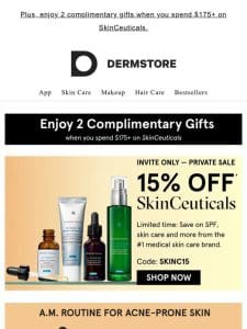 Don’t miss it! Save 15% on SkinCeuticals’ skin care solutions — Limited time only