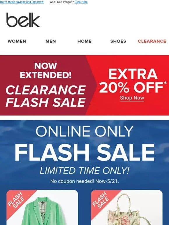 Don’t miss out: 2-day Flash Sale starts now!