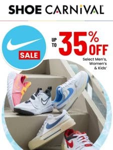 Don’t miss the Nike family sale!