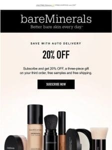 Don’t miss your chance to save 20%