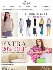 EILEEN FISHER ➩ $79.99 Tops & Just-Arrived Finds