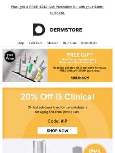 ENDS SOON: 20% off iS Clinical — The Summer Sale