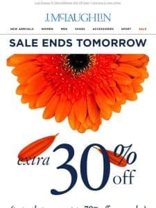 ENDS TOMORROW! Up To 70% Off