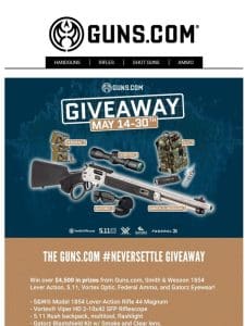 ENTER TO WIN OVER $4，500 IN PRIZES—NEVER SETTLE GIVEAWAY