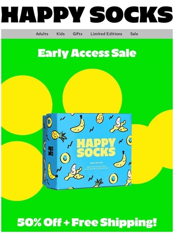 Early Access Sale