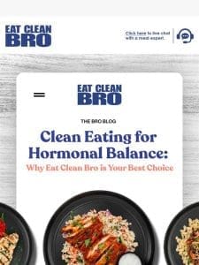 Eat Clean & Balance Your Hormones ⚖️