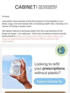 Eliminate Microplastics from Your Prescriptions