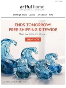 Ends Tomorrow: Free Shipping + Buy More， Save More Select Tops!