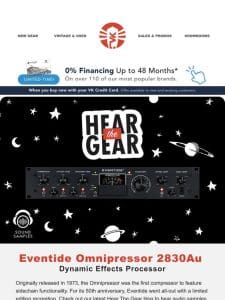 Eventide Omnipressor 2830Au: Hear It Now!