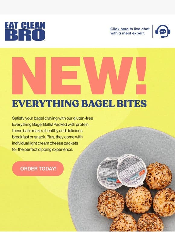 Everything Bagel Bites are HERE! ⬇️