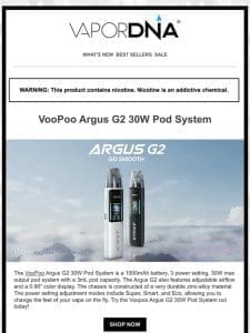 Exciting new arrivals from VooPoo and more!