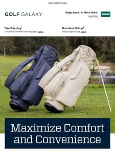 Exclusive! A new standard in golf bags