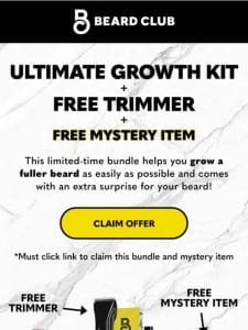 Expires tonight: FREE trimmer + FREE mystery item!