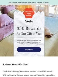 Expiring Soon: Don’t Forget to Redeem Your $50 Rewards!