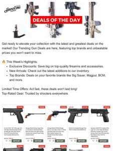 Explore Trending Gun Deals: Unbeatable Prices Inside!