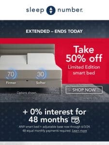 Extended 1 More Day: Memorial Day Savings