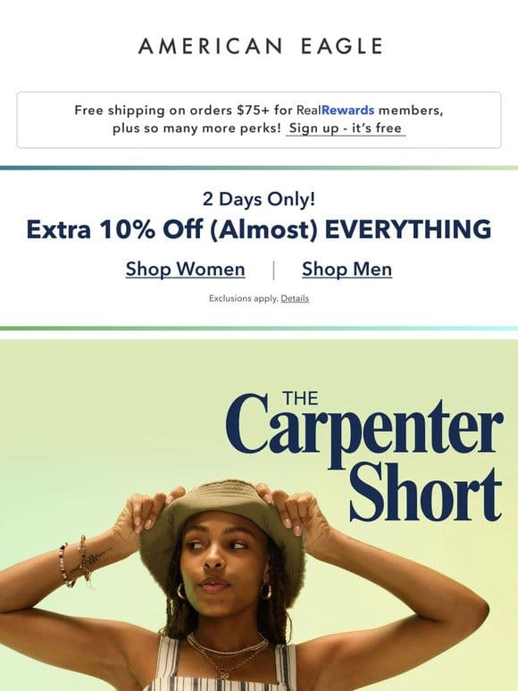 Extra 10% off (almost) EVERYTHING   2 days only!