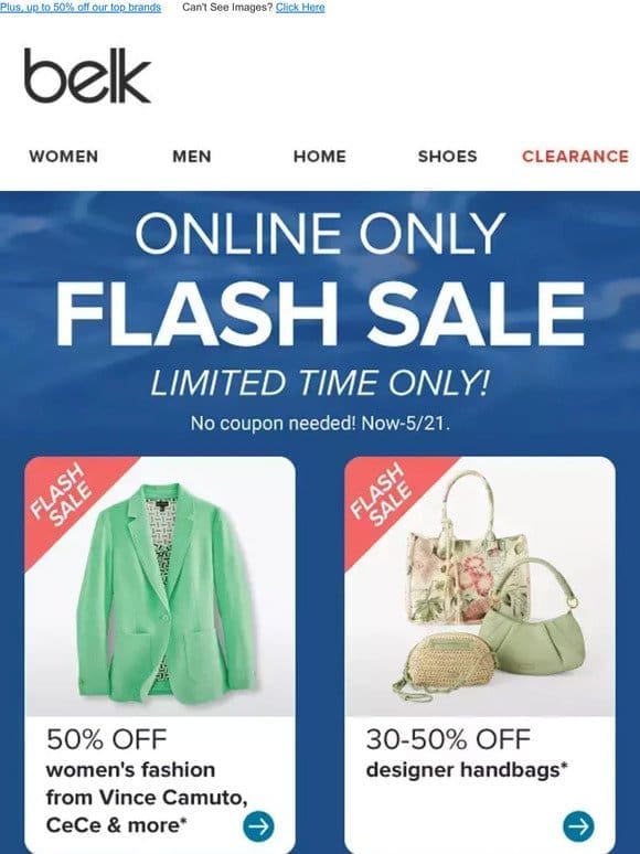 FLASH SALE ?? Save up to 75%