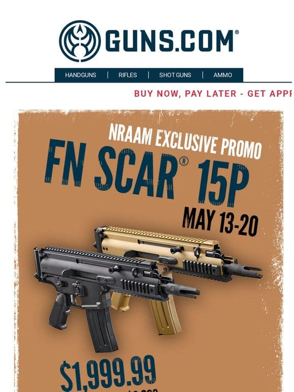 FN SCAR 15P For $1，999? ?