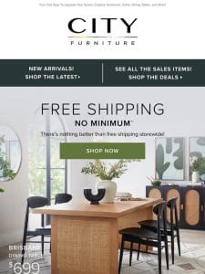 FREE Shipping on Every Order – No Minimum!