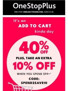 FWD: Everything is 40% off