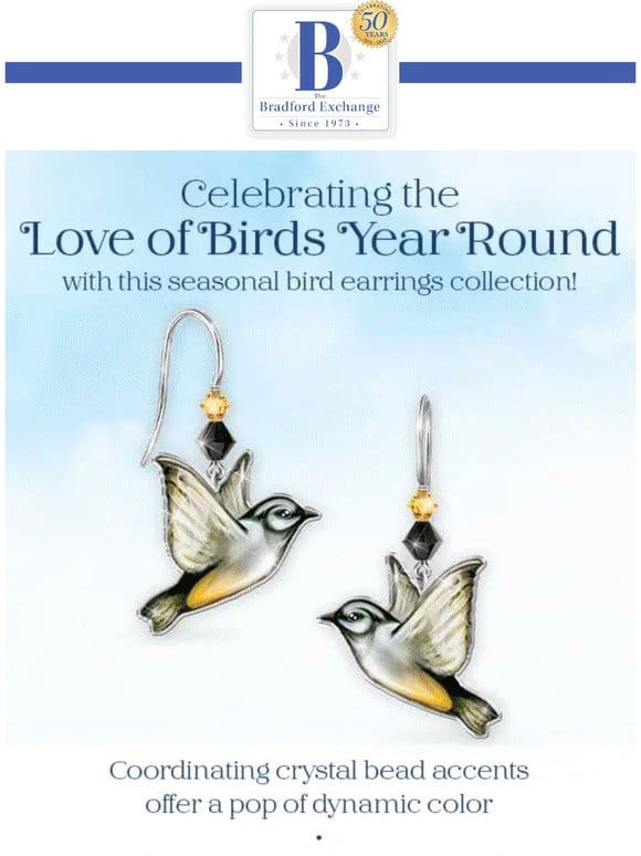 Fashion Earrings Inspired by the Most Beautiful Birds