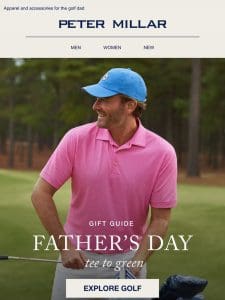 Father’s Day Gift Guide: Tee To Green