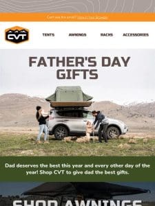 Father’s Day Gifts with CVT!