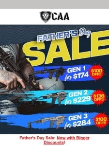 Fathers Day Sale (Discounted Even More!): Save $136 On MCK’s + Save Another $99.50 /w Optional 50% OFF Advanced Kit