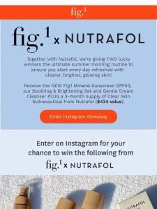 Fig.1 x Nutrafol: Spring into April!