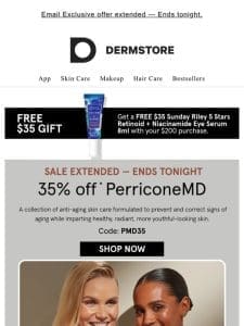 Final Hours: 35% off Perricone MD — flash sale is ending
