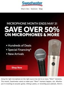 Find Your Perfect Mic Match This May