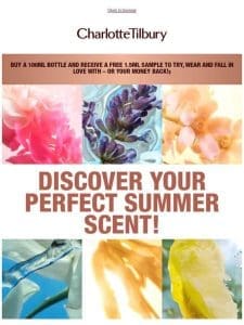 Find Your Summer Scent In This Email! ??