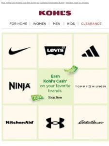 Find game-changing deals on top brands like Nike， adidas & more