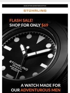 Flash Sale Alert: ONLY $69 for this Diver