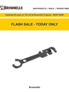 Flash Sale: Brownells AR-15 Armorer’s Wrench