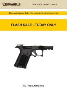 Flash Sale: SCT 43X Sub-Compact Polymer Frame