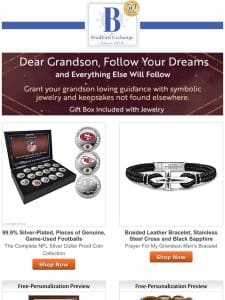 For Your Grandson: Gifts That Hold a Lifetime of Love