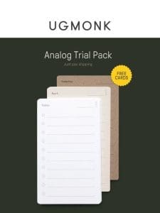 Free Analog Trial Pack