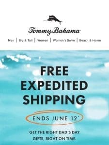 Free Expedited Shipping Is ON NOW!