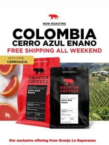 Free Shipping: Colombia Cerro Azul Enano ????