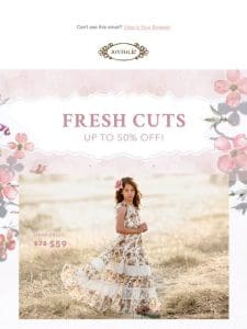 Fresh Cuts ?? Up to 80% Off