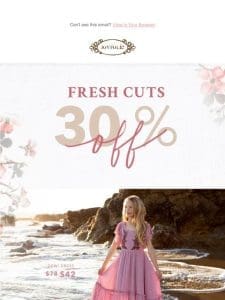 Fresh Cuts ✂️ Up to 80% Off