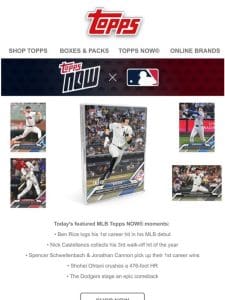 Fresh Drop: MLB Topps NOW?!