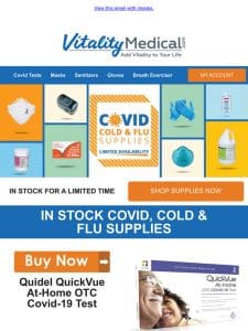 Friend， Covid， Cold & Flu Supplies – Available Now!