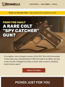 From the Vault: A RARE Colt “Spy Catcher” Gun