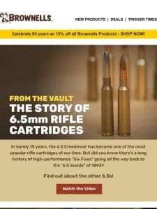 From the Vault: The Story of 6.5 Rifle Cartridges (2022)