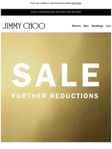 Further Reductions | Enjoy 50% Off